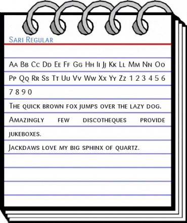Sari Regular Font