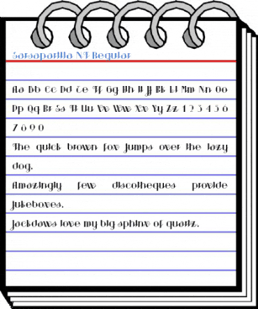 Sarsaparilla NF Regular Font