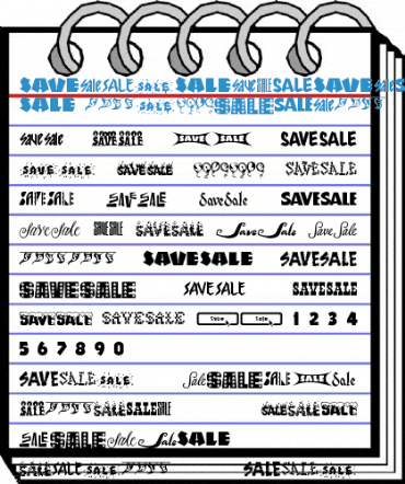 SavesAndSales Regular Font