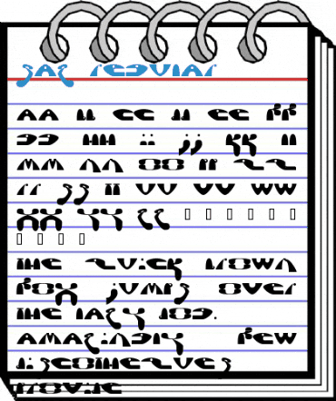 Saz Regular Font