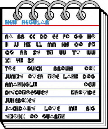 New Regular Font