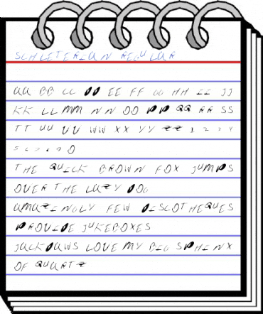 schleterian Regular Font
