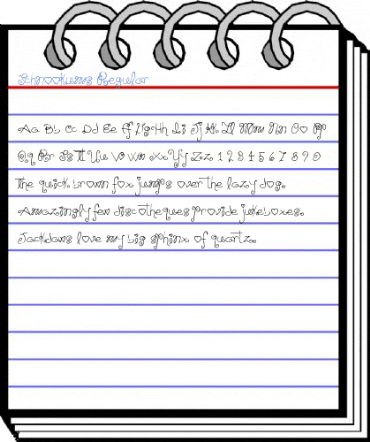 Schnookums Regular Font