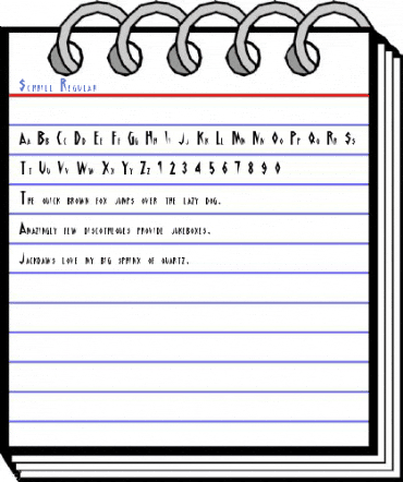 Schrill Regular Font