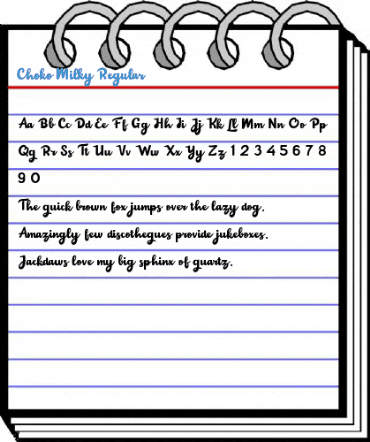 Choko Milky Regular Font