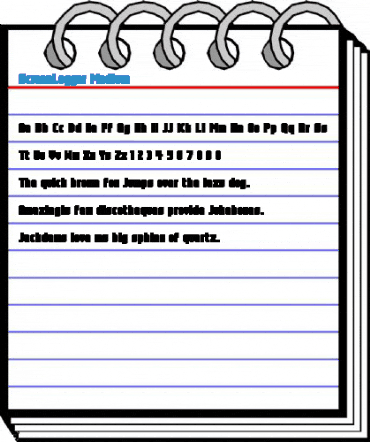 ScreenLogger Medium Font