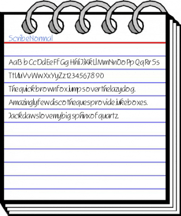 Scribe Font