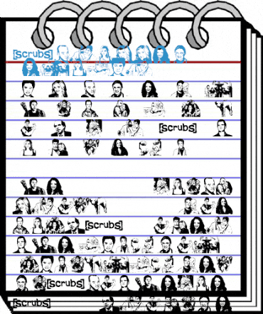 scrubbed Regular Font