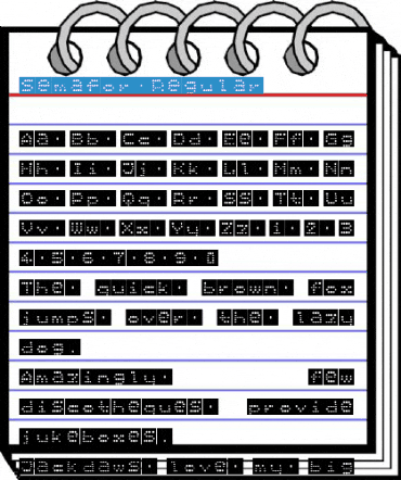 Semafor Regular Font