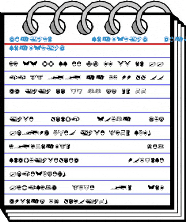 Sentai 30 Dingbats Font