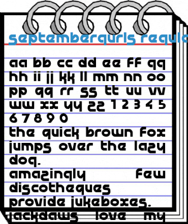 SeptemberGurls Font