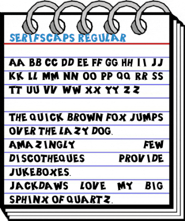 SerifsCaps Regular Font