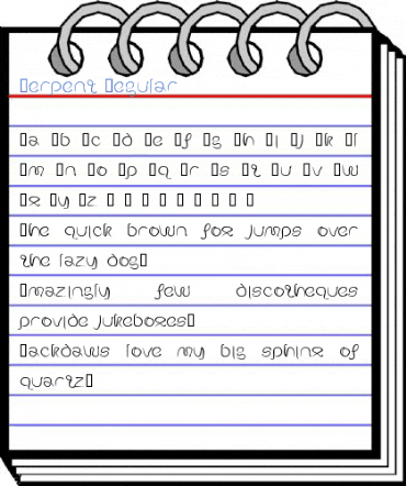 Serpent Regular Font