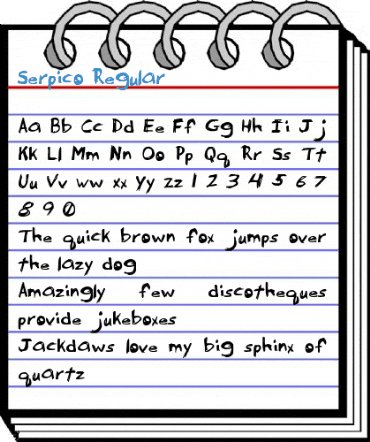 Serpico Regular Font