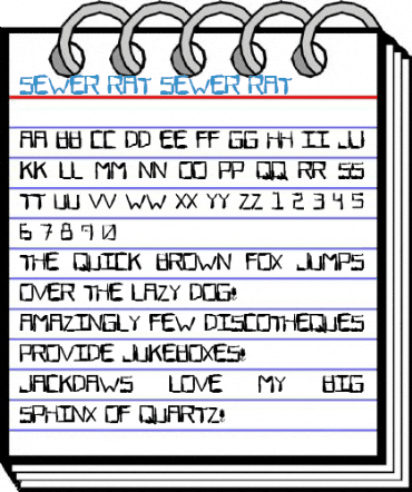 Sewer Rat Sewer Rat Font