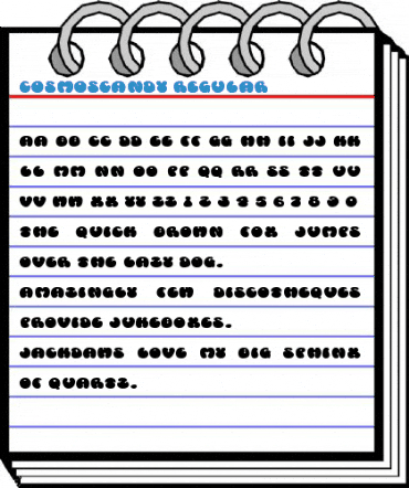 Cosmoscandy Regular Font