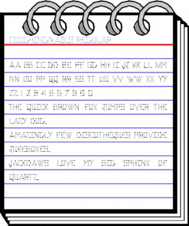 CoughingNails Regular Font