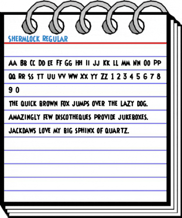 Shermlock Regular Font