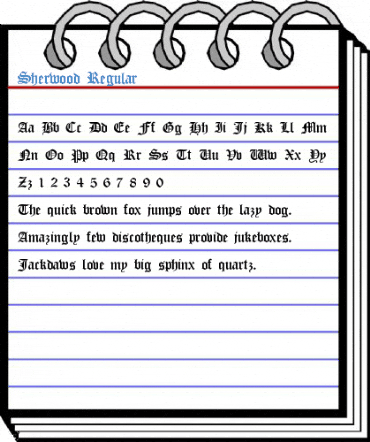 Sherwood Regular Font