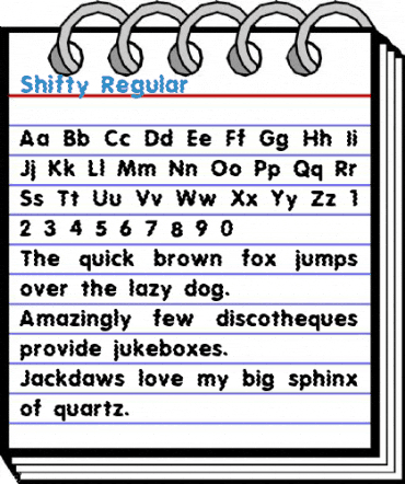 Shifty Regular Font