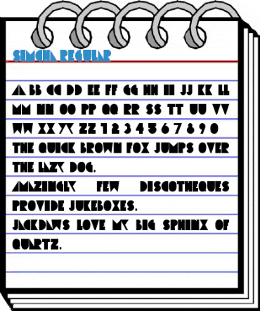 Simcha Regular Font