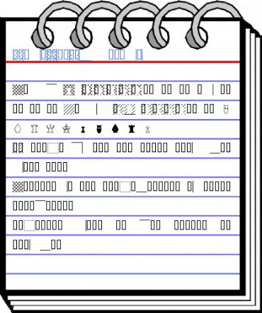 SimpleChessFont Regular Font
