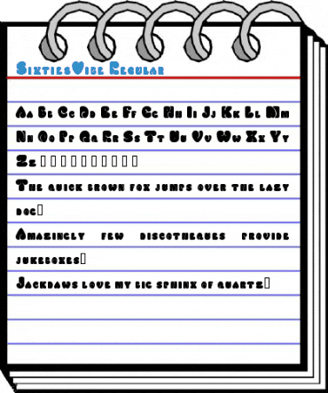 SixtiesVibe Regular Font