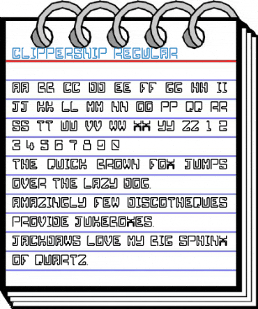 Clippersnip Regular Font