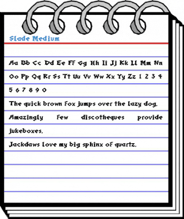 Slade Medium Font
