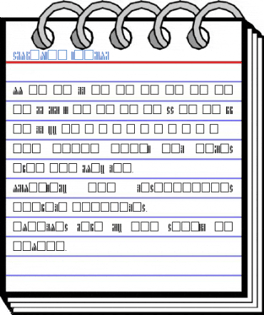 Slavjanic Normal Font