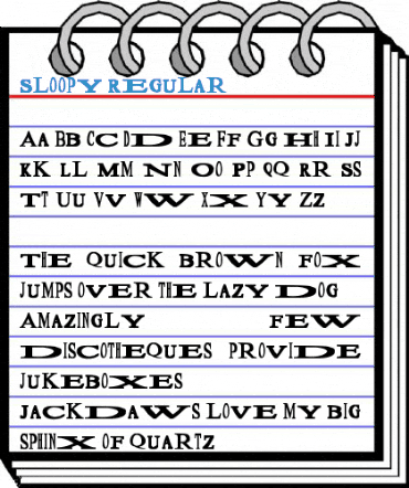 Sloopy Regular Font