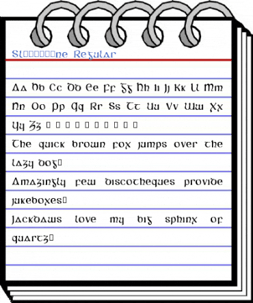 Slǩne Regular Font