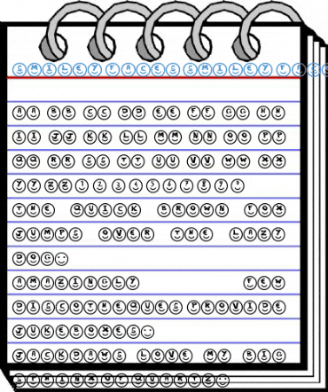 Smiley Faces Font