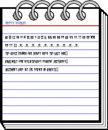 SNIPER Regular Font