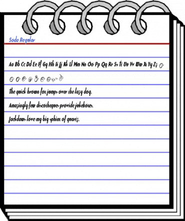Soda Regular Font