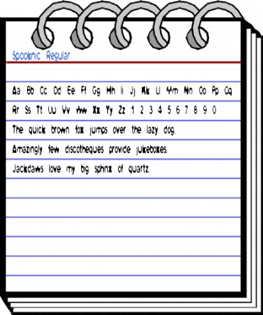 Spooknic Regular Font