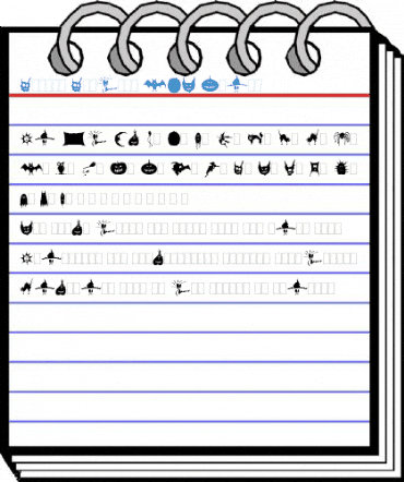 Spooky Symbols LET Plain Font