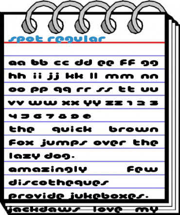 Spot Regular Font