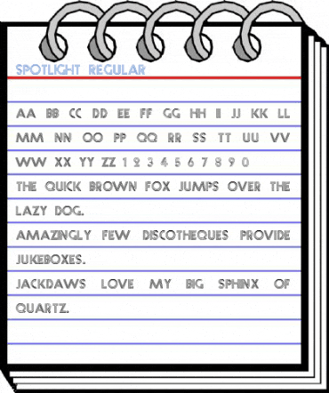 Spotlight Regular Font