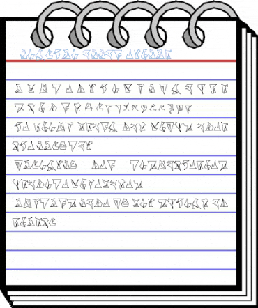 ST Klinzhai Hollow Regular Font