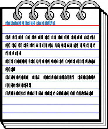 StageGlyphs Regular Font