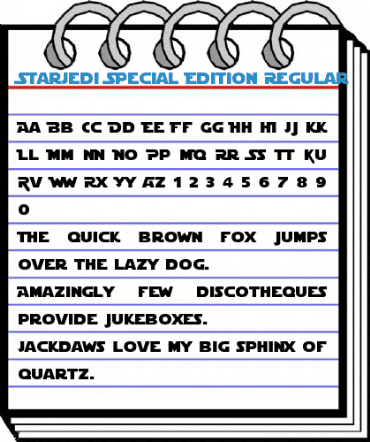 StarJedi Special Edition Regular Font