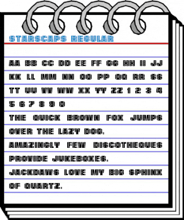 StarsCaps Regular Font