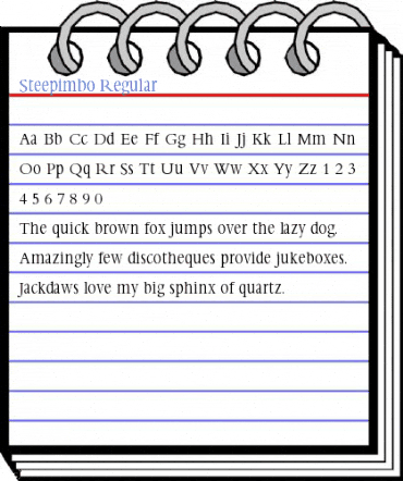 Steepimbo Regular Font