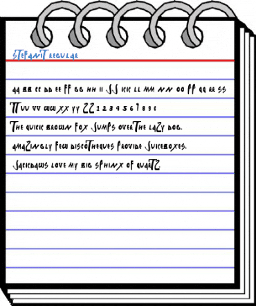 Stefanit Regular Font