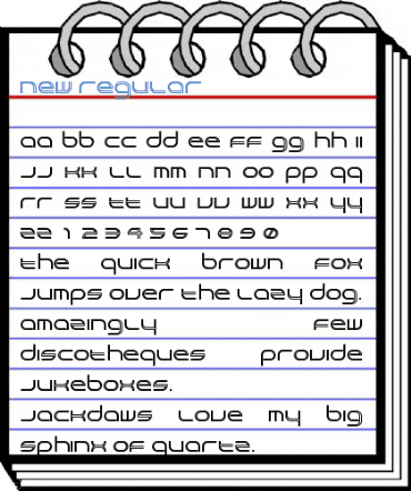 New Regular Font