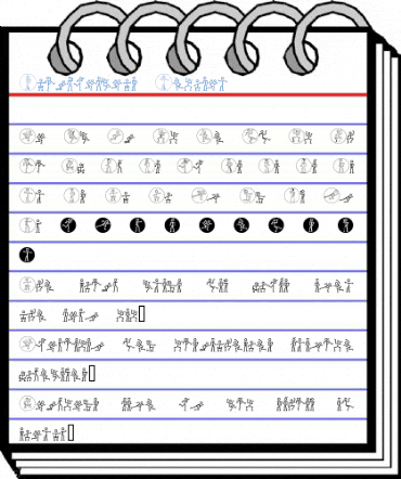 Stickmanbats Regular Font