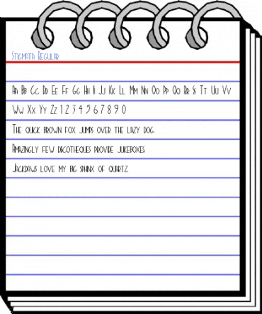 Stigmata Regular Font
