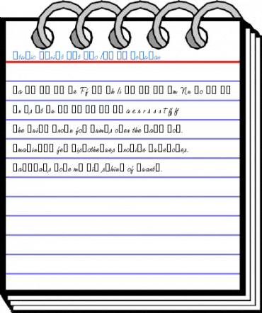 Studio Script Alt Two ITC TT Regular Font