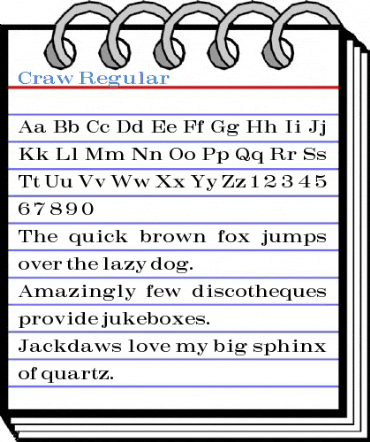 Craw Font